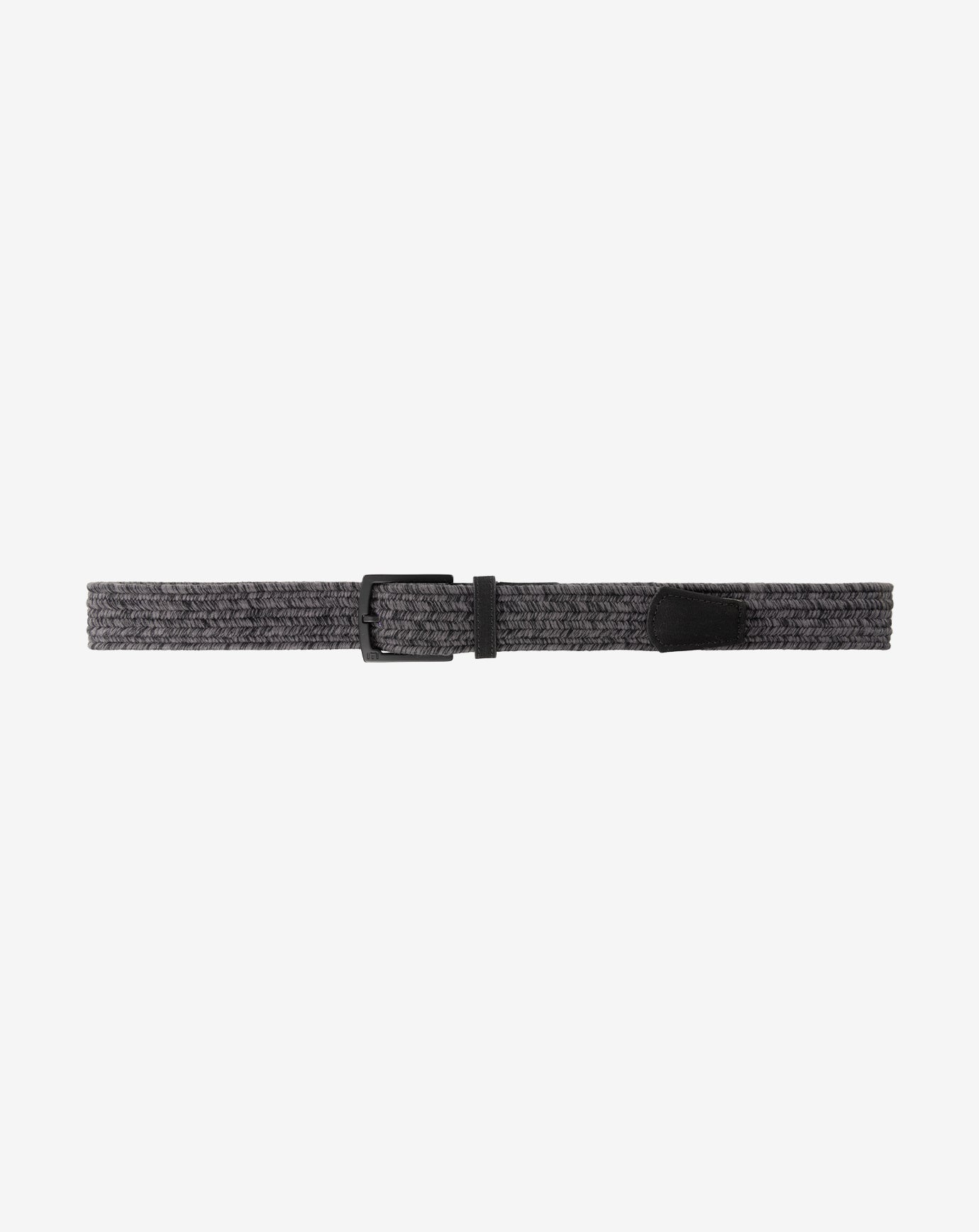 TravisMathew Pueblo 2.0 Stretch Woven Belt - Heather Grey Pinstripe