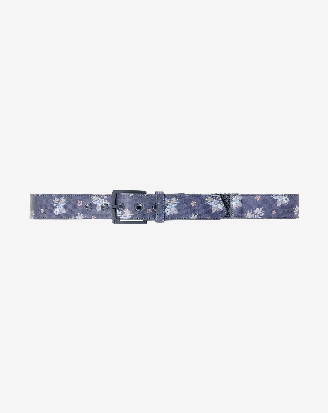TravisMathew Ocean Flare Canvas Stretch Belt - Total Eclipse