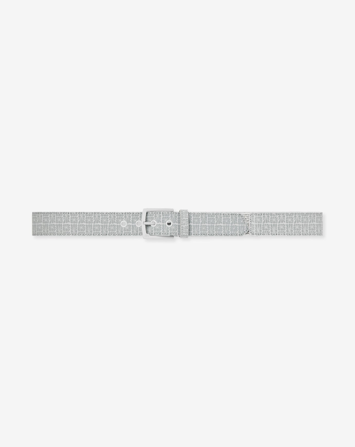 TravisMathew Buried Treasure Hybrid Stretch Belt - Micro Chip/White