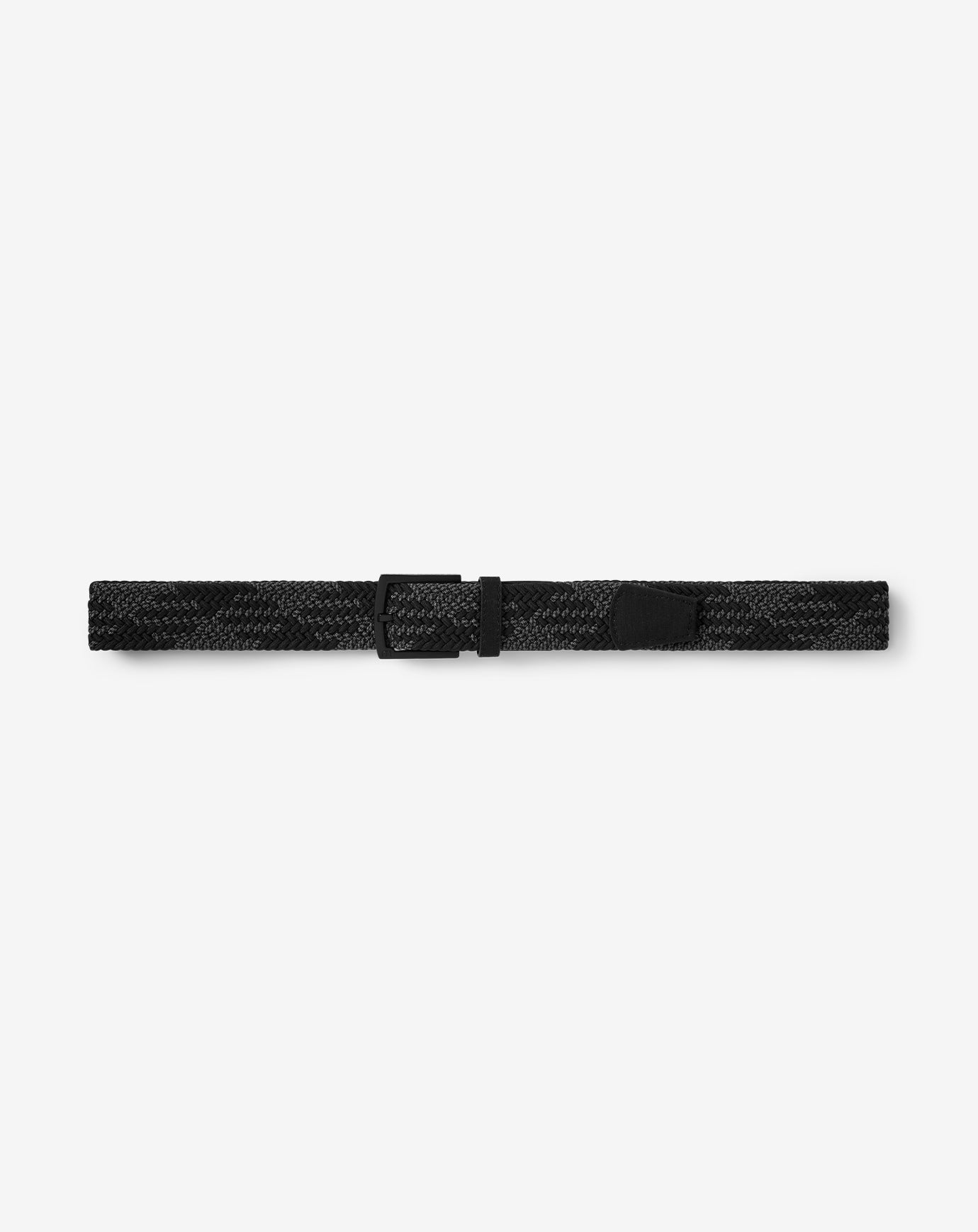 TravisMathew Time Zoned Stretch Woven Belt - Black