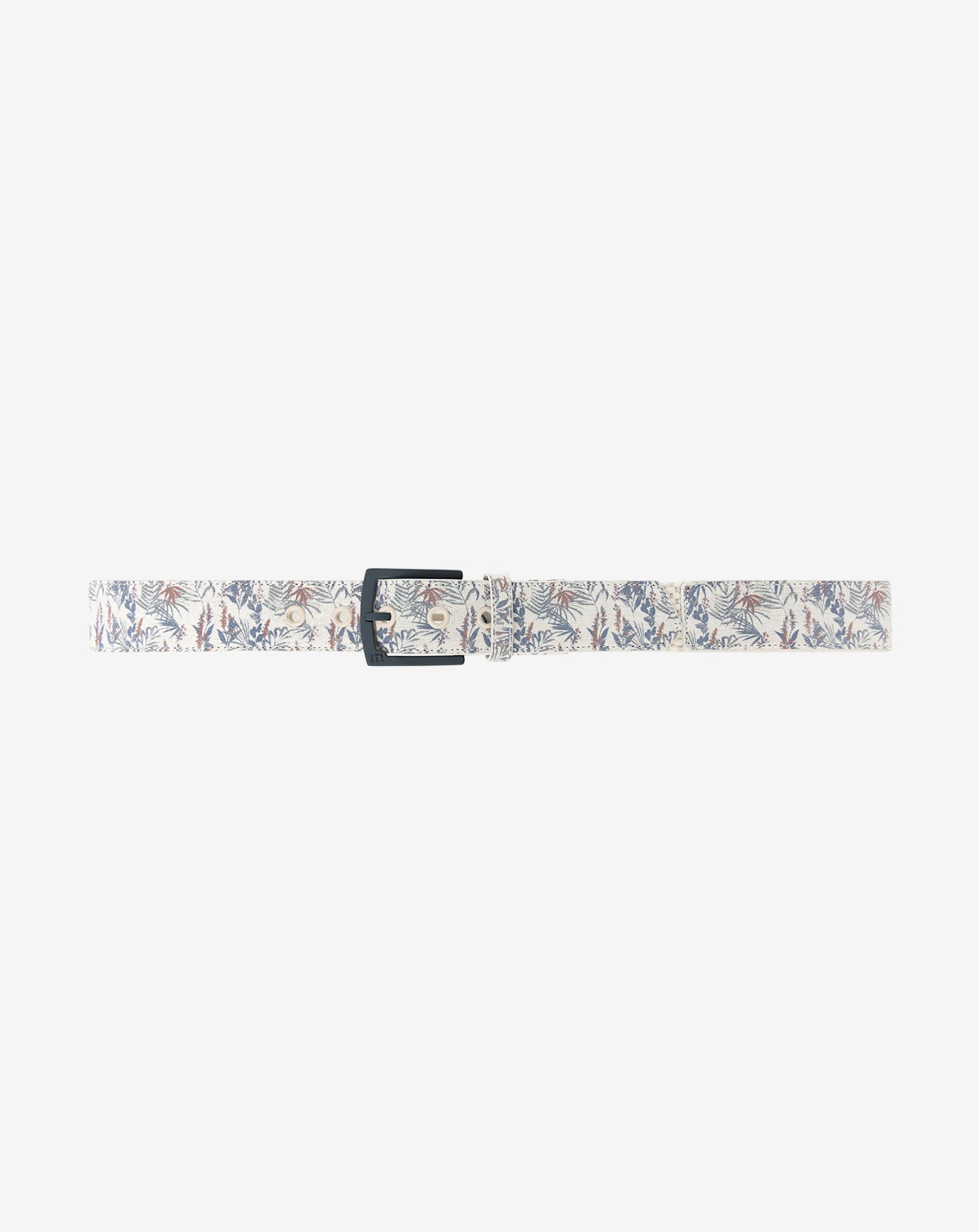 TravisMathew Huli Huli Canvas Stretch Belt - Moonbeam