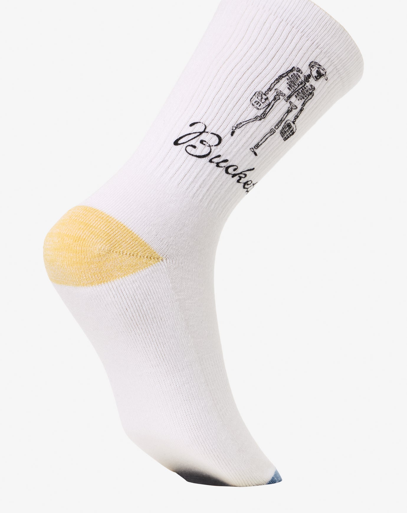 TravisMathew Lost Buckets Crew Sock - White