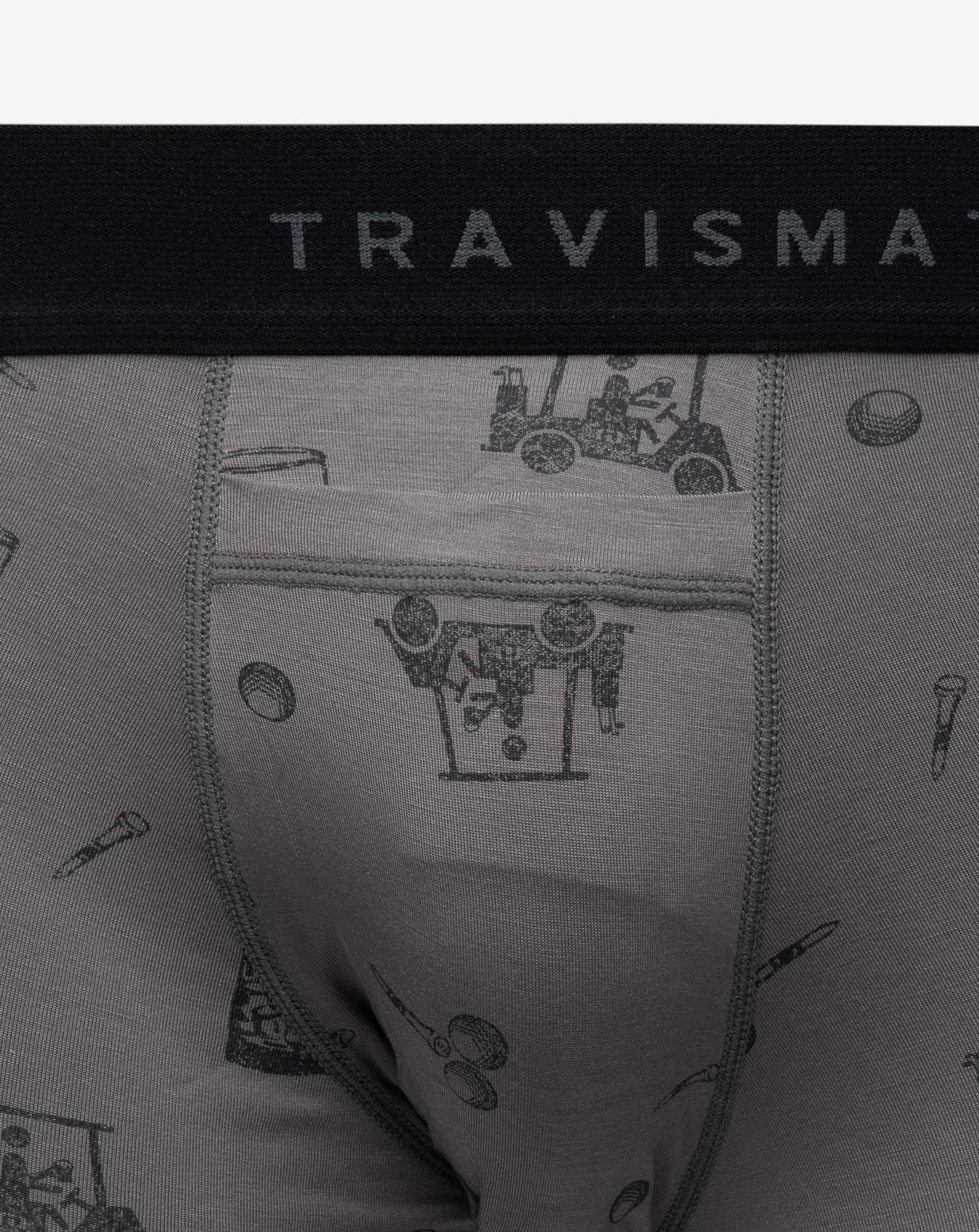 TravisMathew Class Act Boxer - Quiet Shade