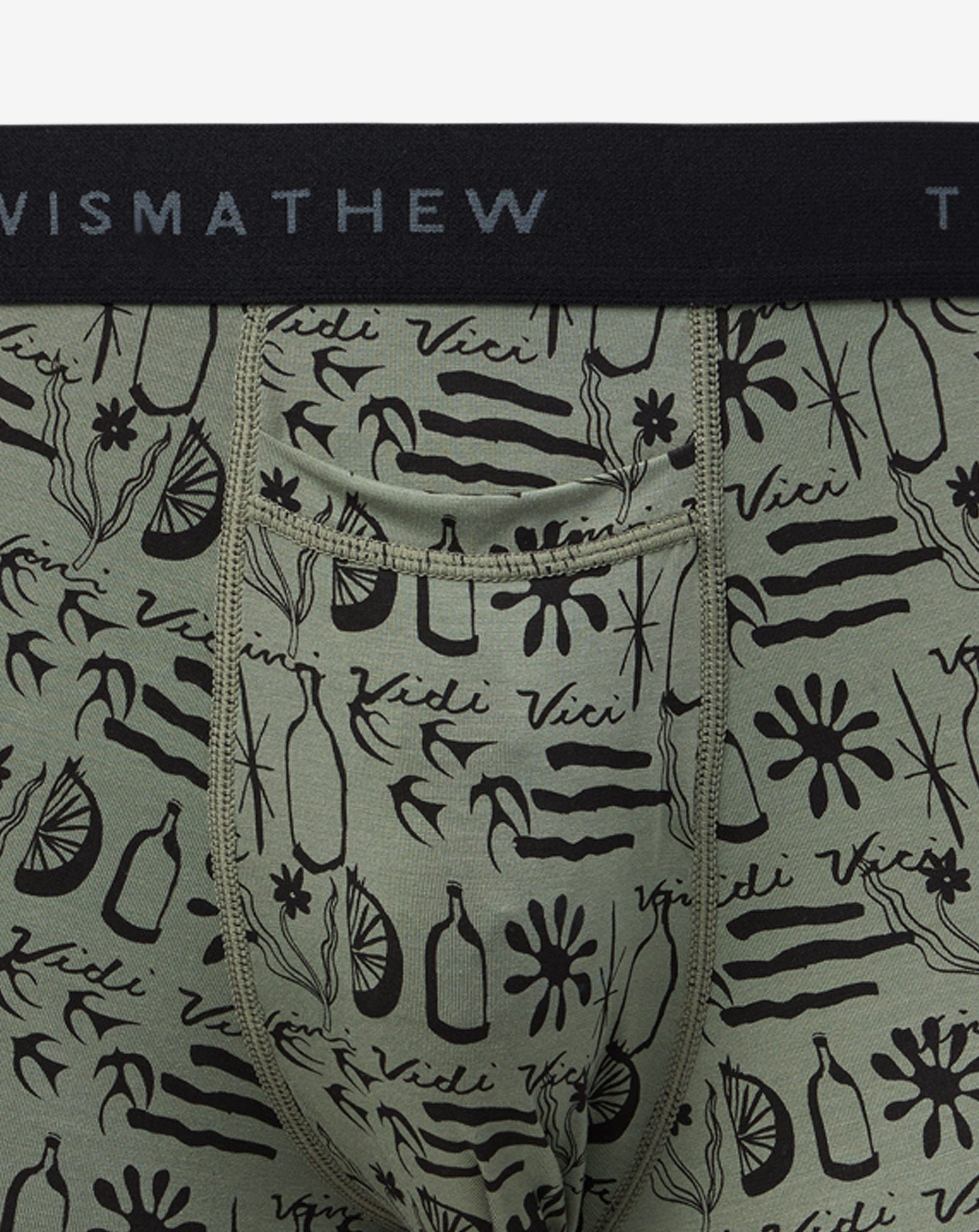TravisMathew Cabana Boxer - Dark Olive