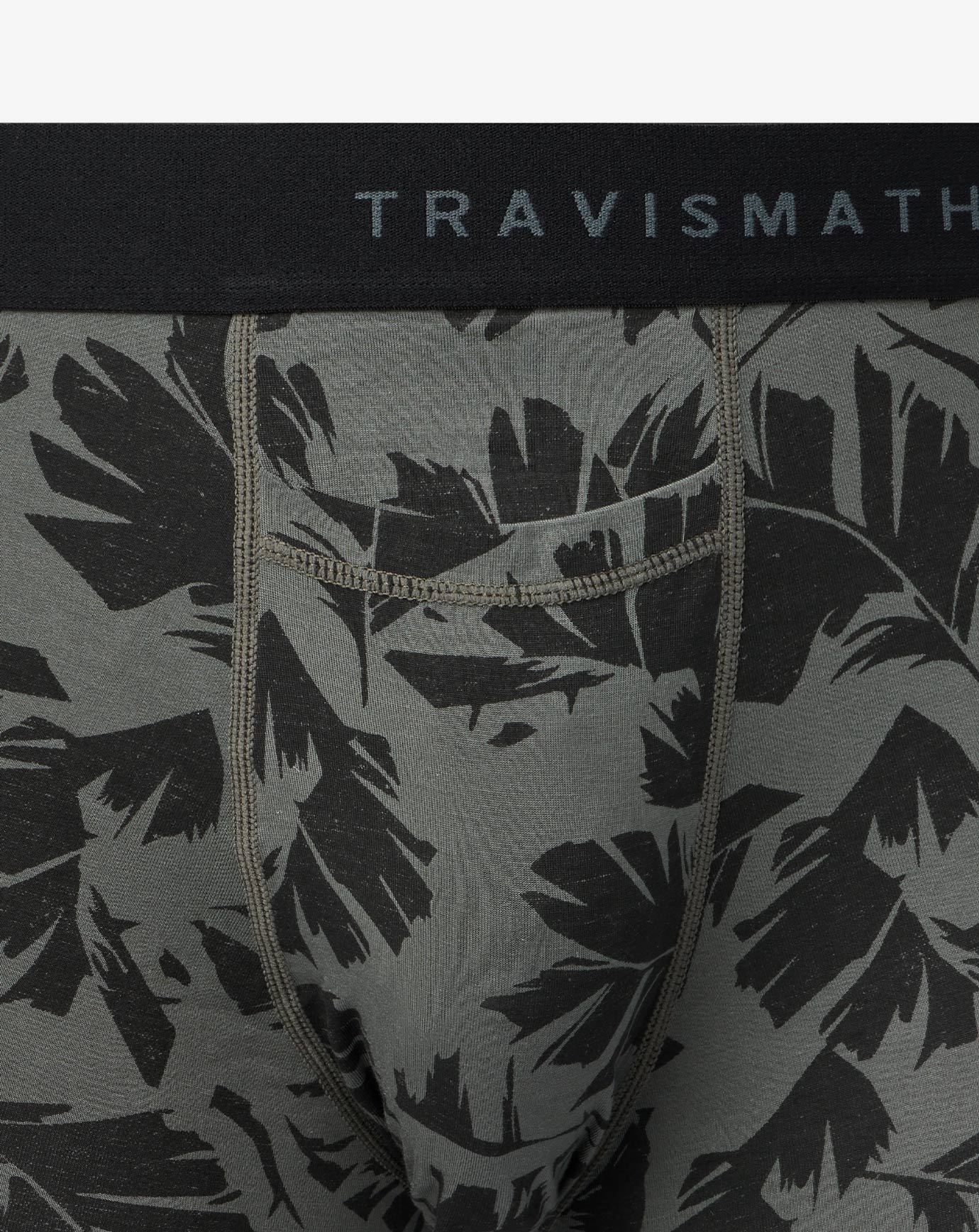 TravisMathew Jungle Bird Boxer - Dark Olive