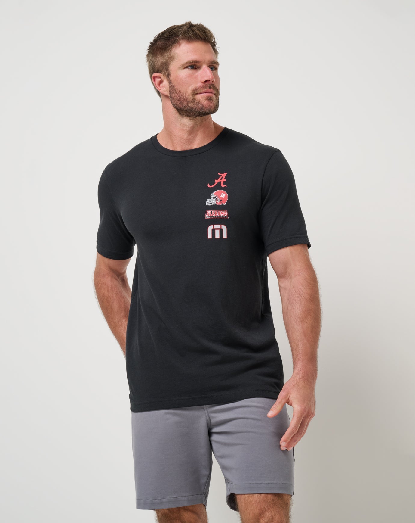 TravisMathew Alabama Playoffs 2.0 Tee - Black