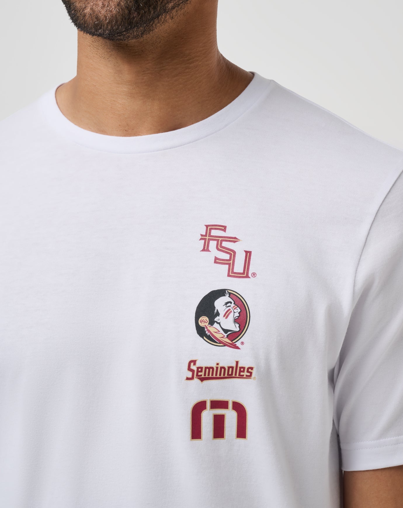 TravisMathew FSU Playoffs 2.0 Tee - White