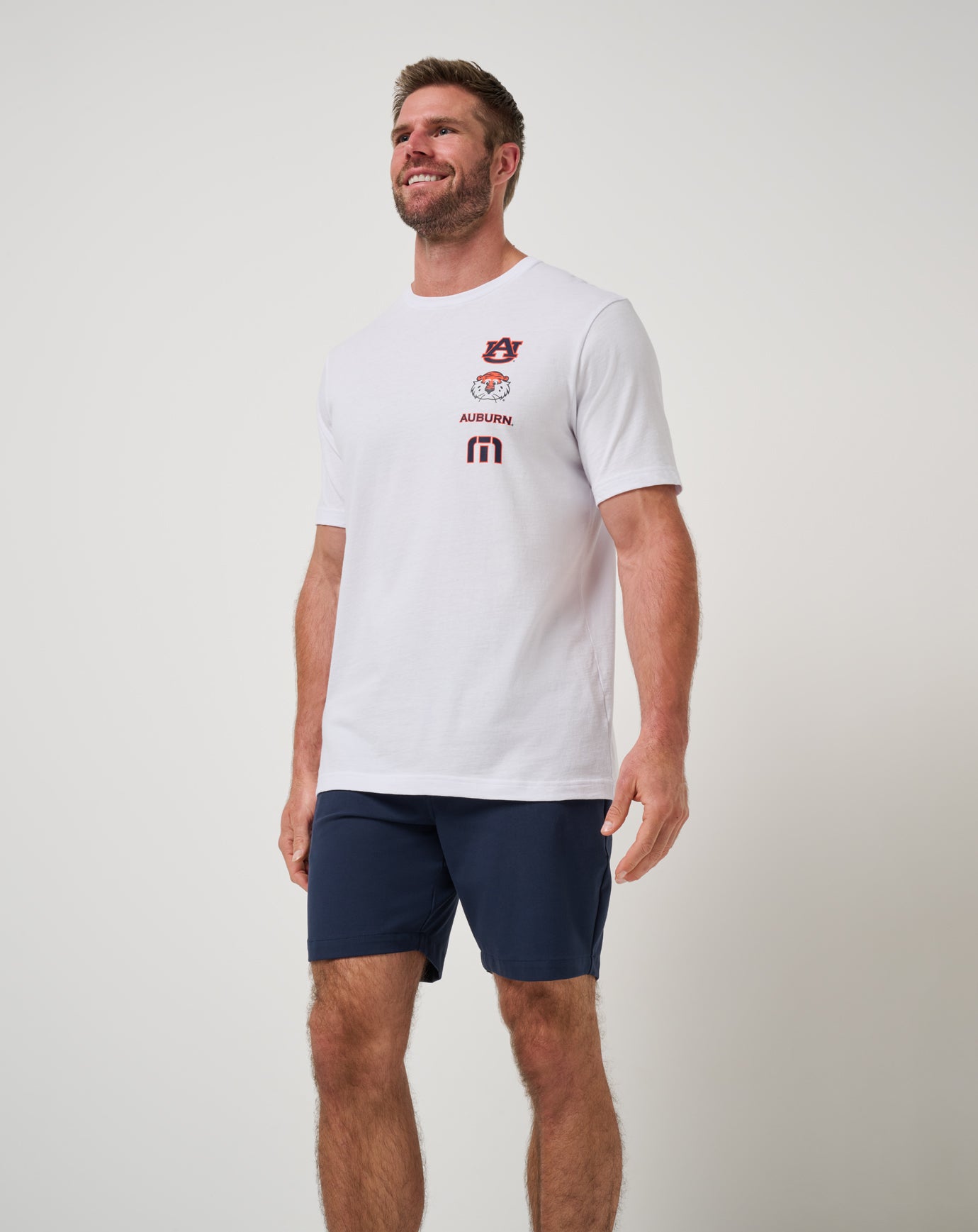 TravisMathew Auburn Playoffs 2.0 Tee - White