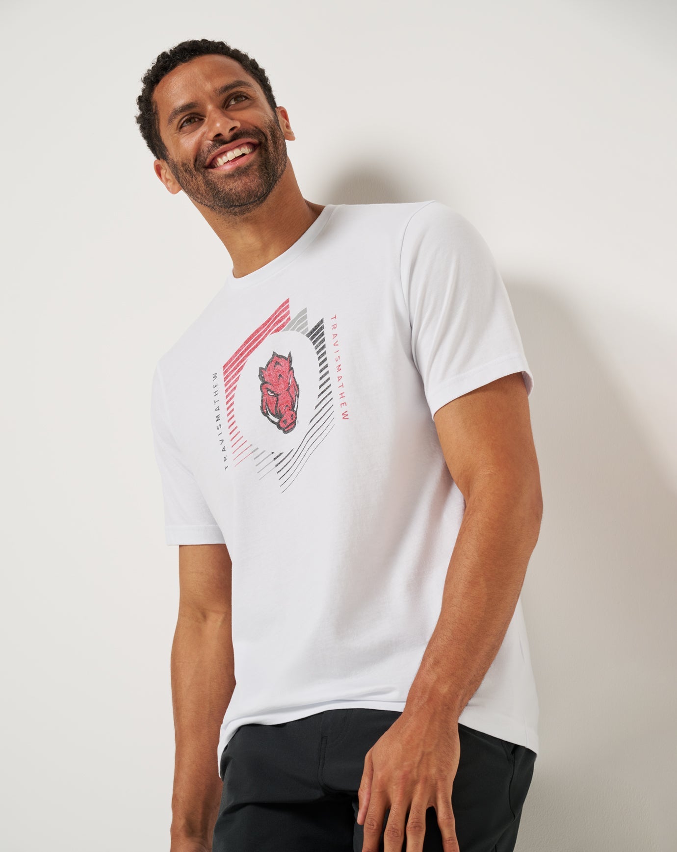 TravisMathew Arkansas Underdogs Tee - White
