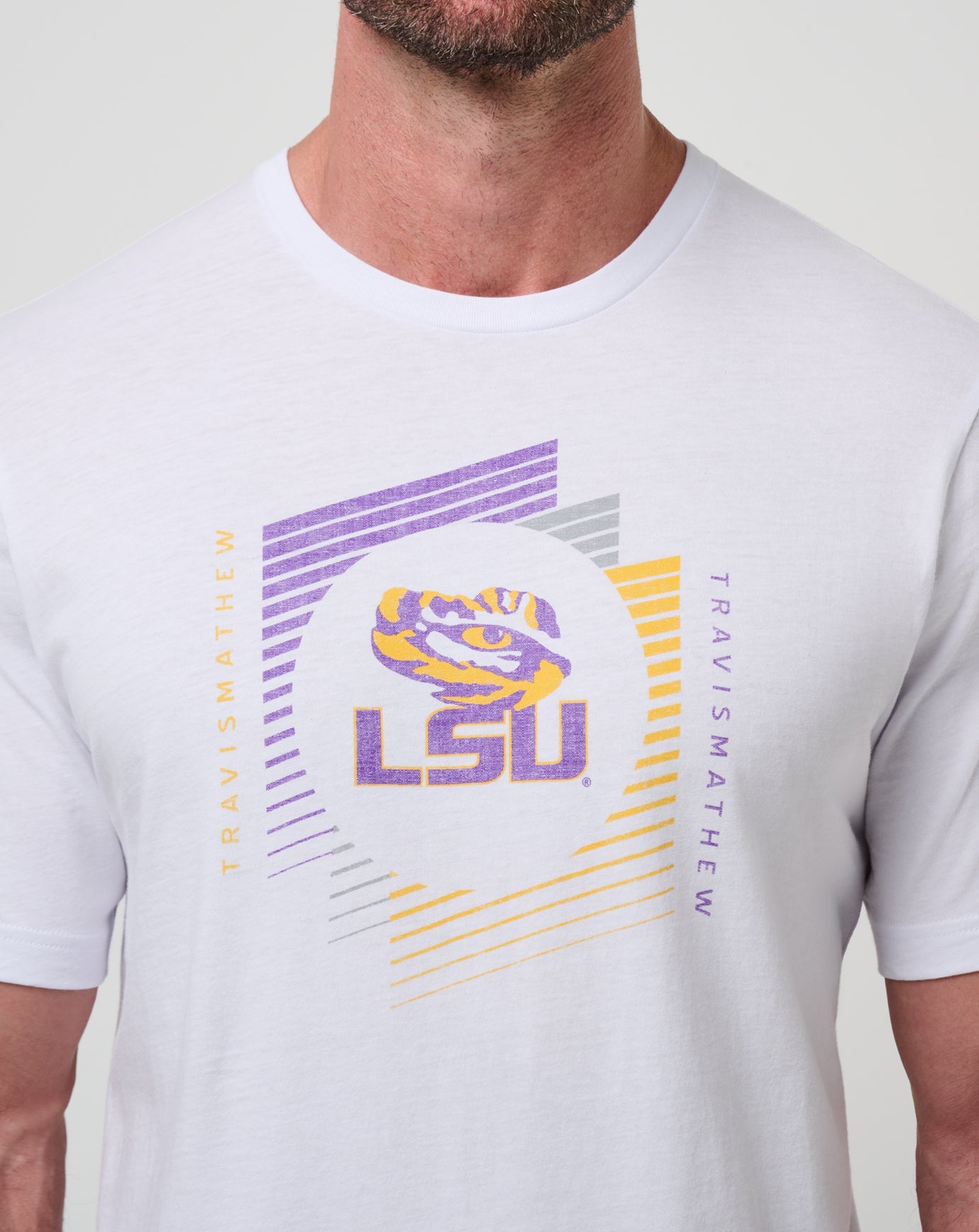 TravisMathew LSU Underdogs Tee - White