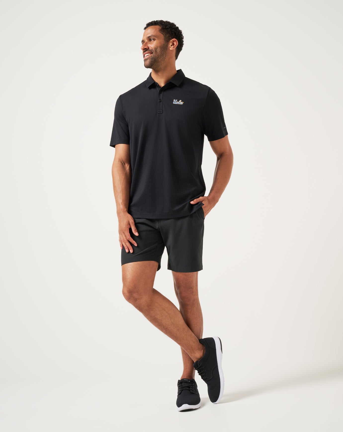 TravisMathew UCLA School Pride Polo - Black