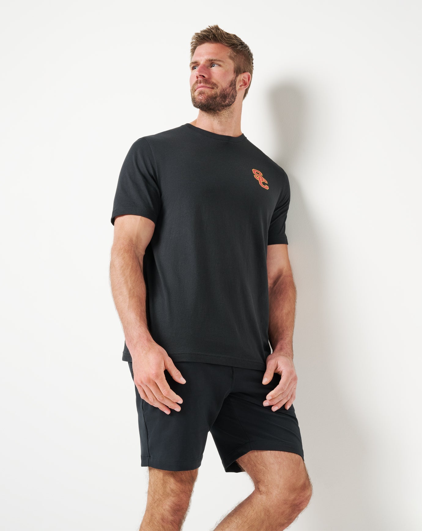 TravisMathew USC Friendly Rivalry Tee - Black