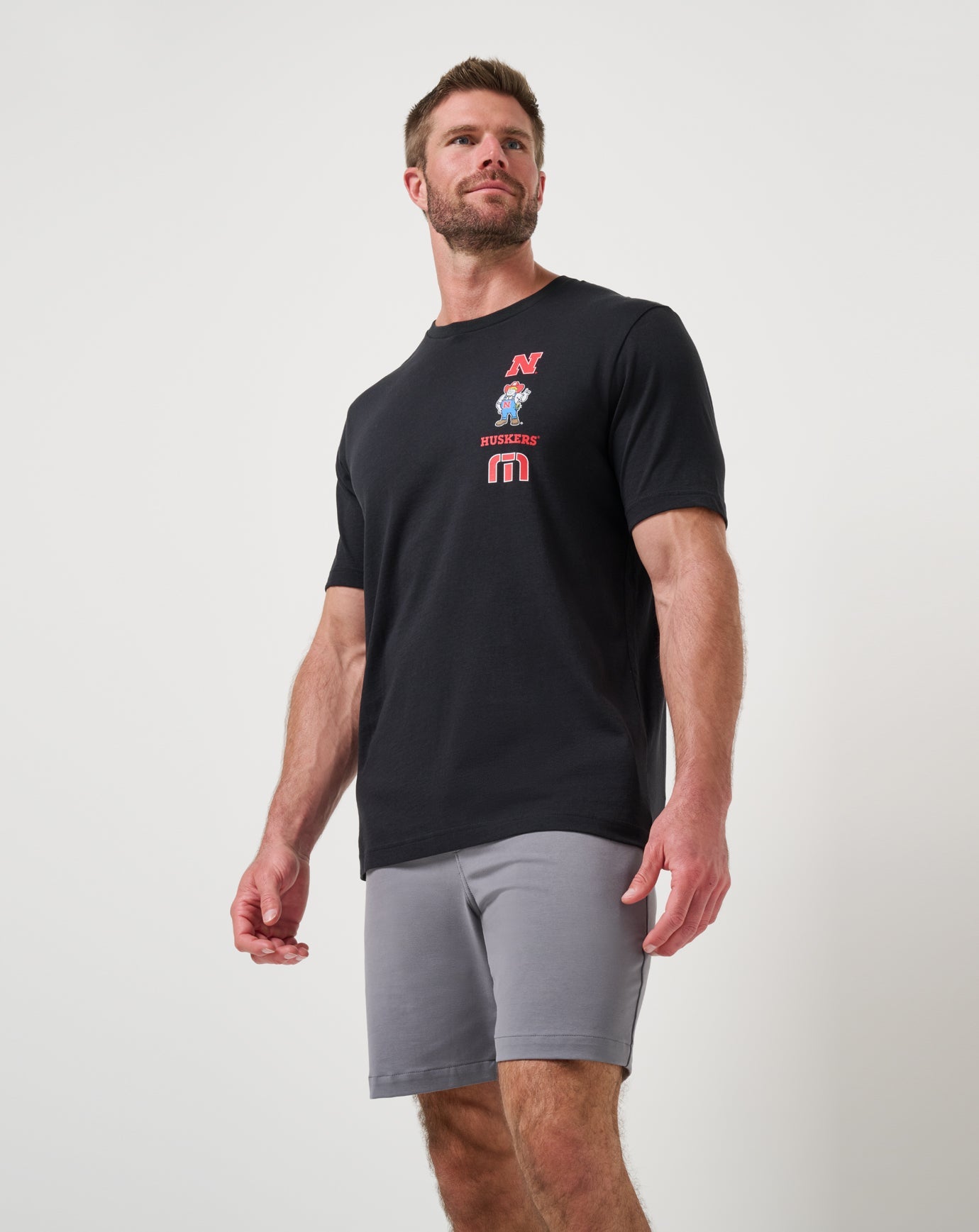 TravisMathew Nebraska Playoffs 2.0 Tee - Black