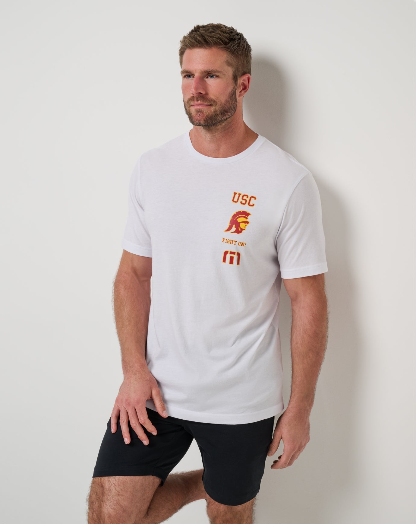 TravisMathew USC Playoffs 2.0 Tee - White