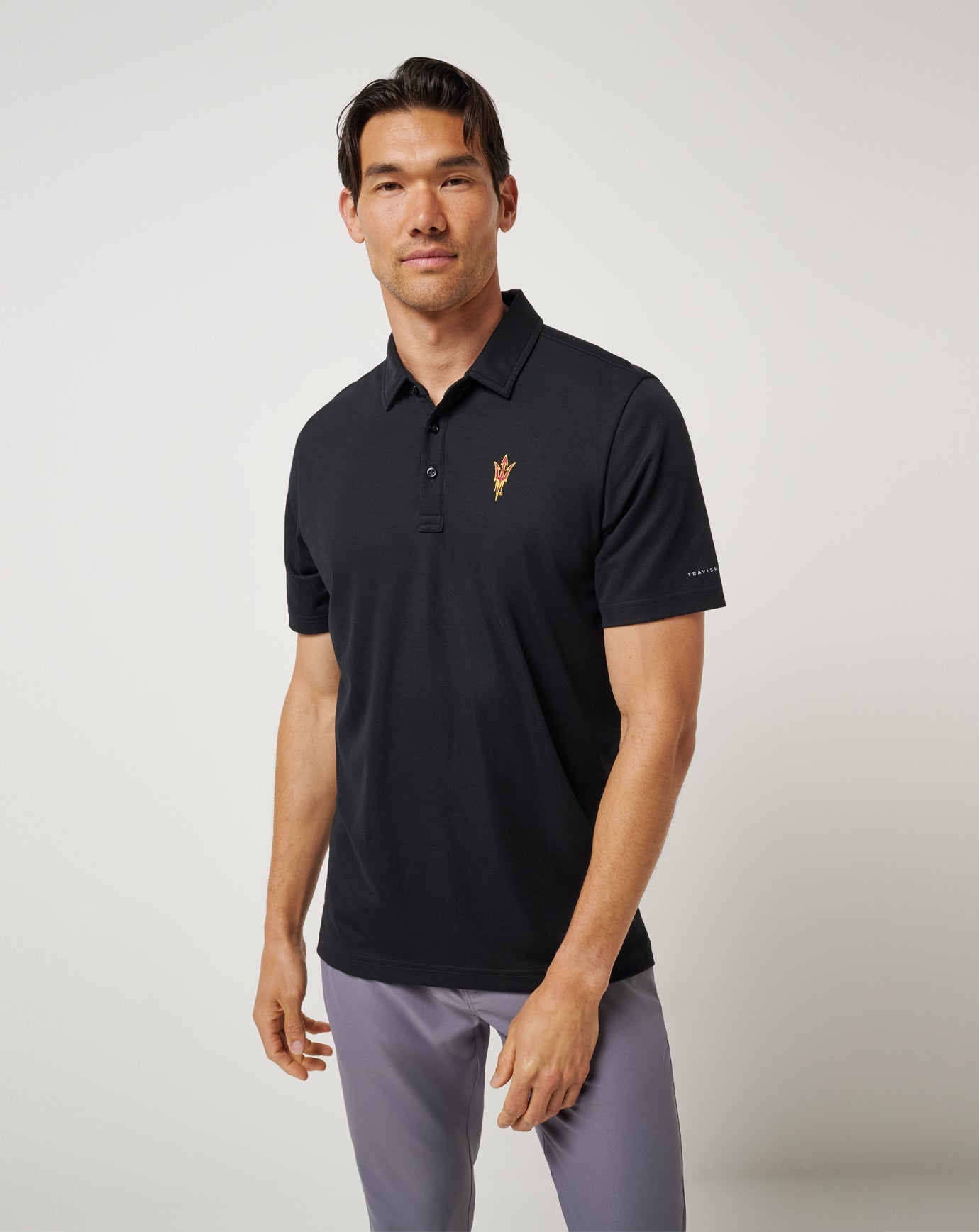 TravisMathew ASU School Pride Polo - Black
