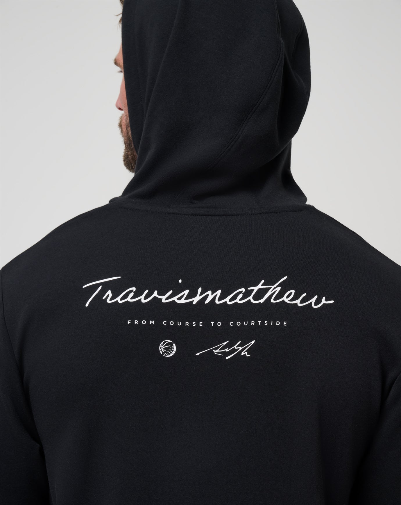 TravisMathew Shot Maker Cloud Hoodie - Black