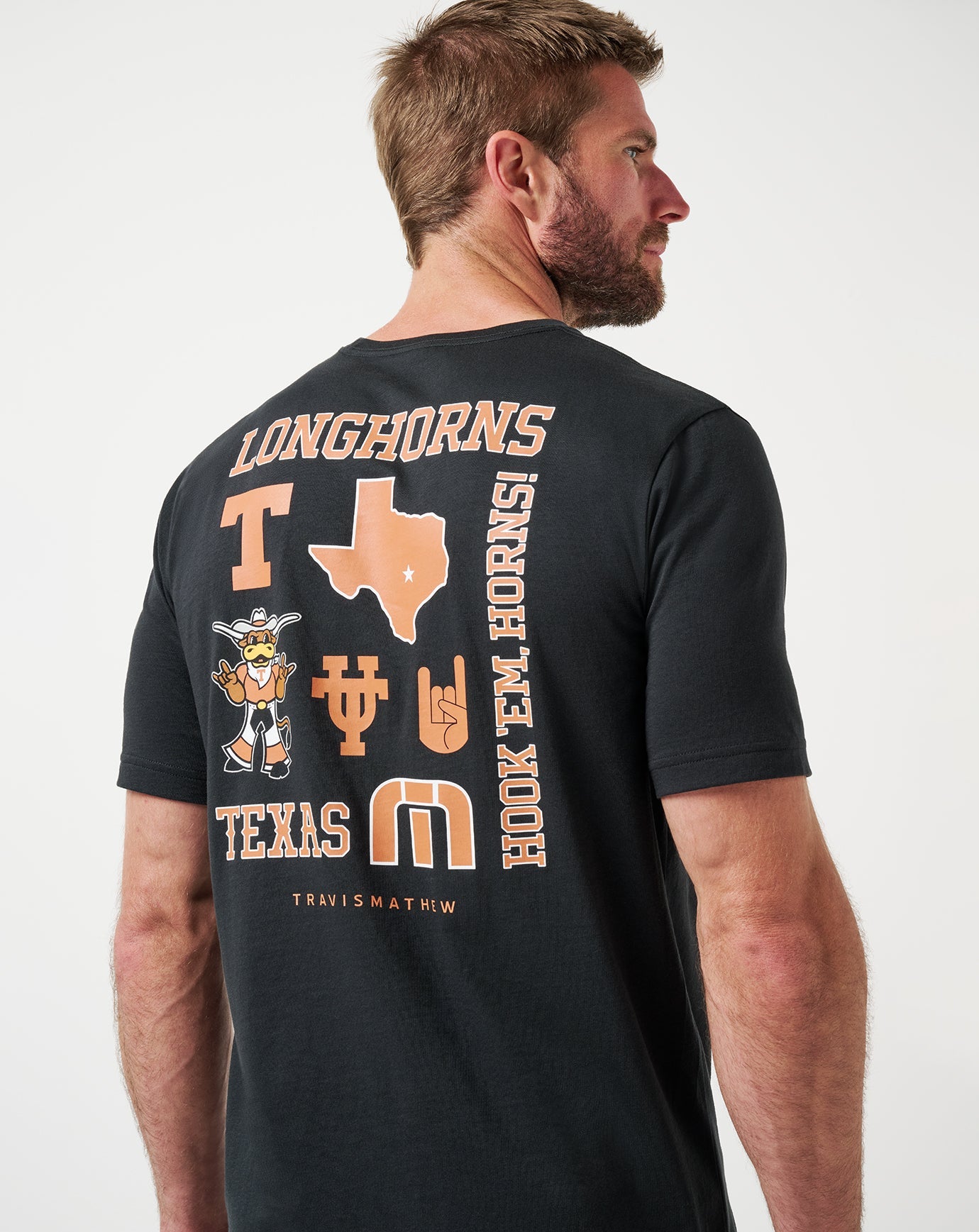 TravisMathew UT Austin Friendly Rivalry Tee - Black