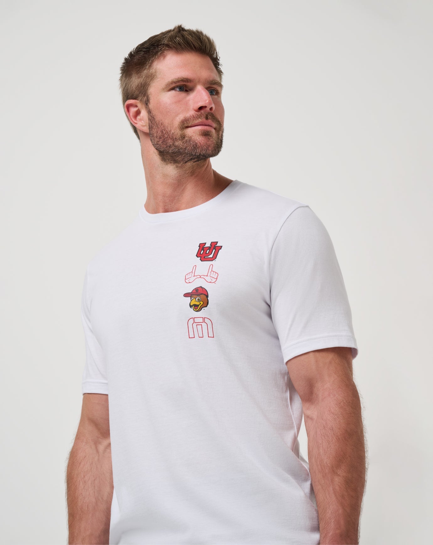 TravisMathew Utah Playoffs 2.0 Tee - White