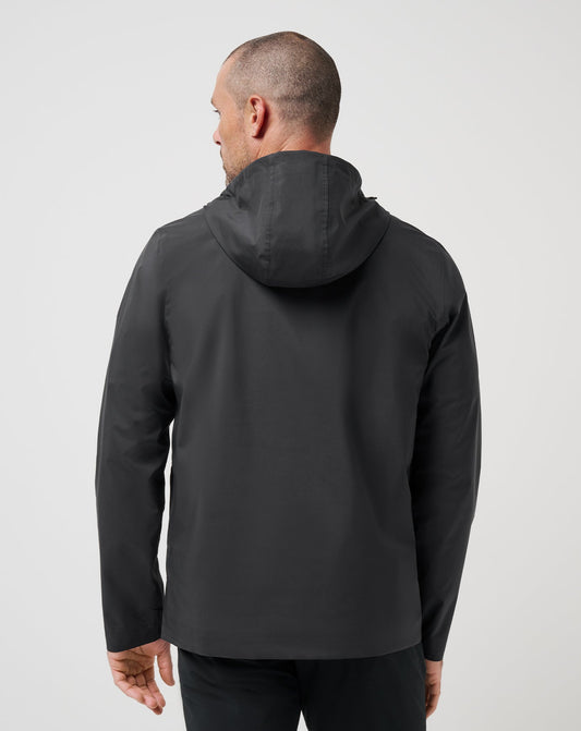 TravisMathew Shore Side Full Zip - Black