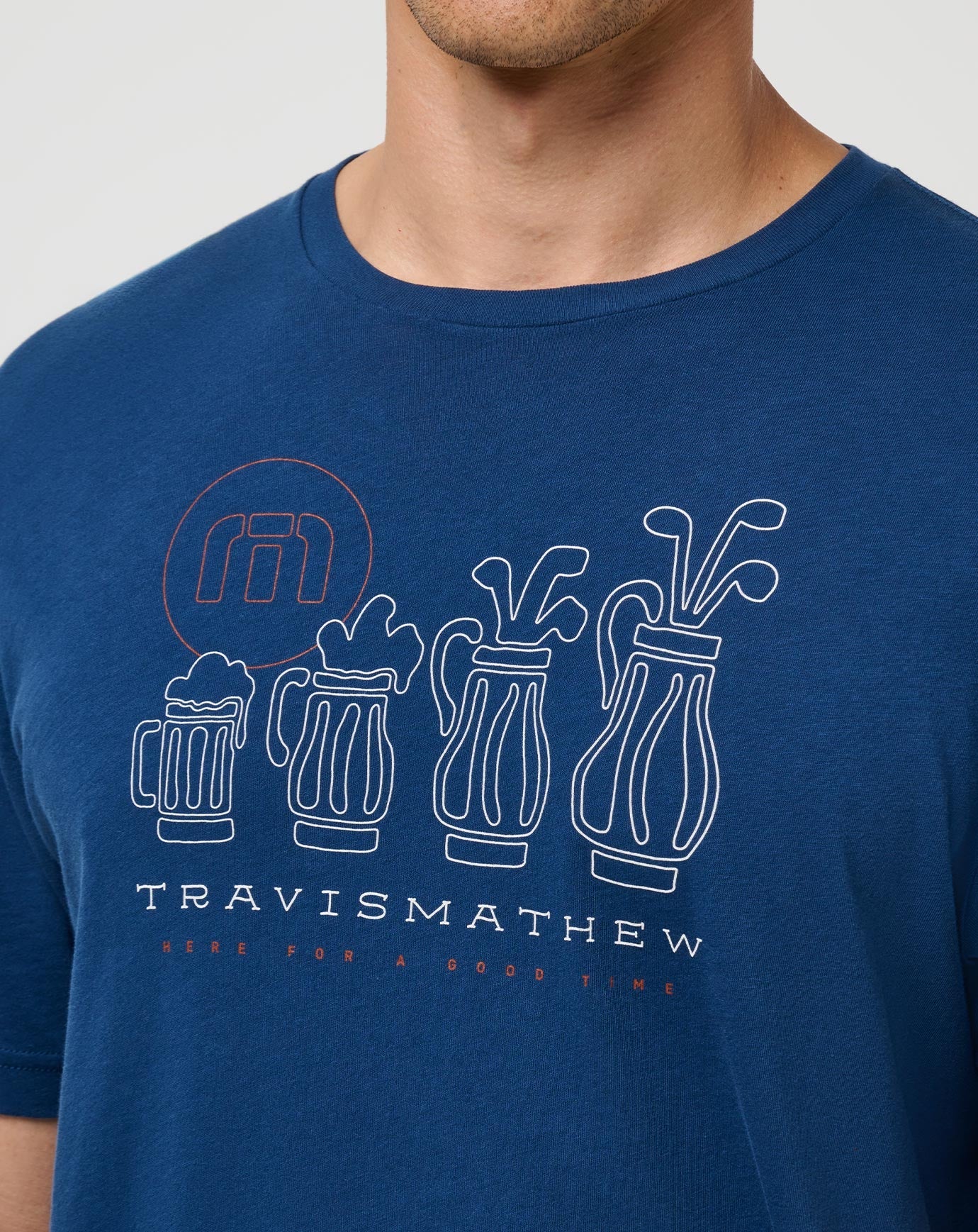 TravisMathew Beerly Beloved Tee - Titan