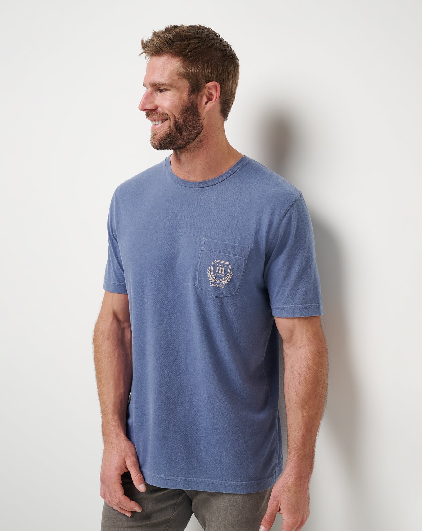 TravisMathew Local Favorite 2.0 Tee - Vintage Indigo