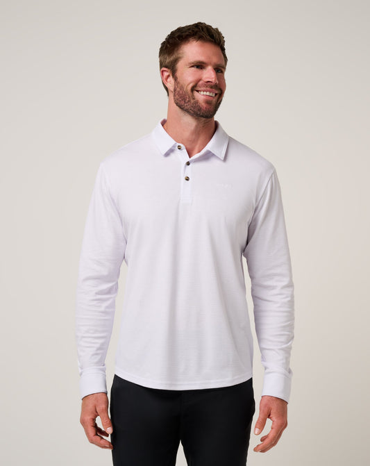Travis Mathew Online The Zinna 2.0 Long Sleeve Polo Men