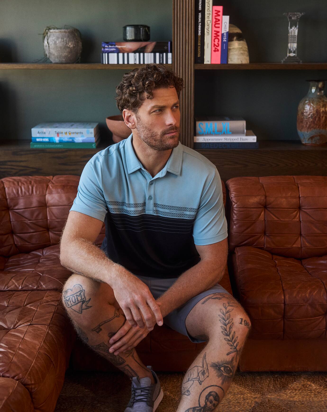 Travis Mathew Discount Postcard Book Polo Men