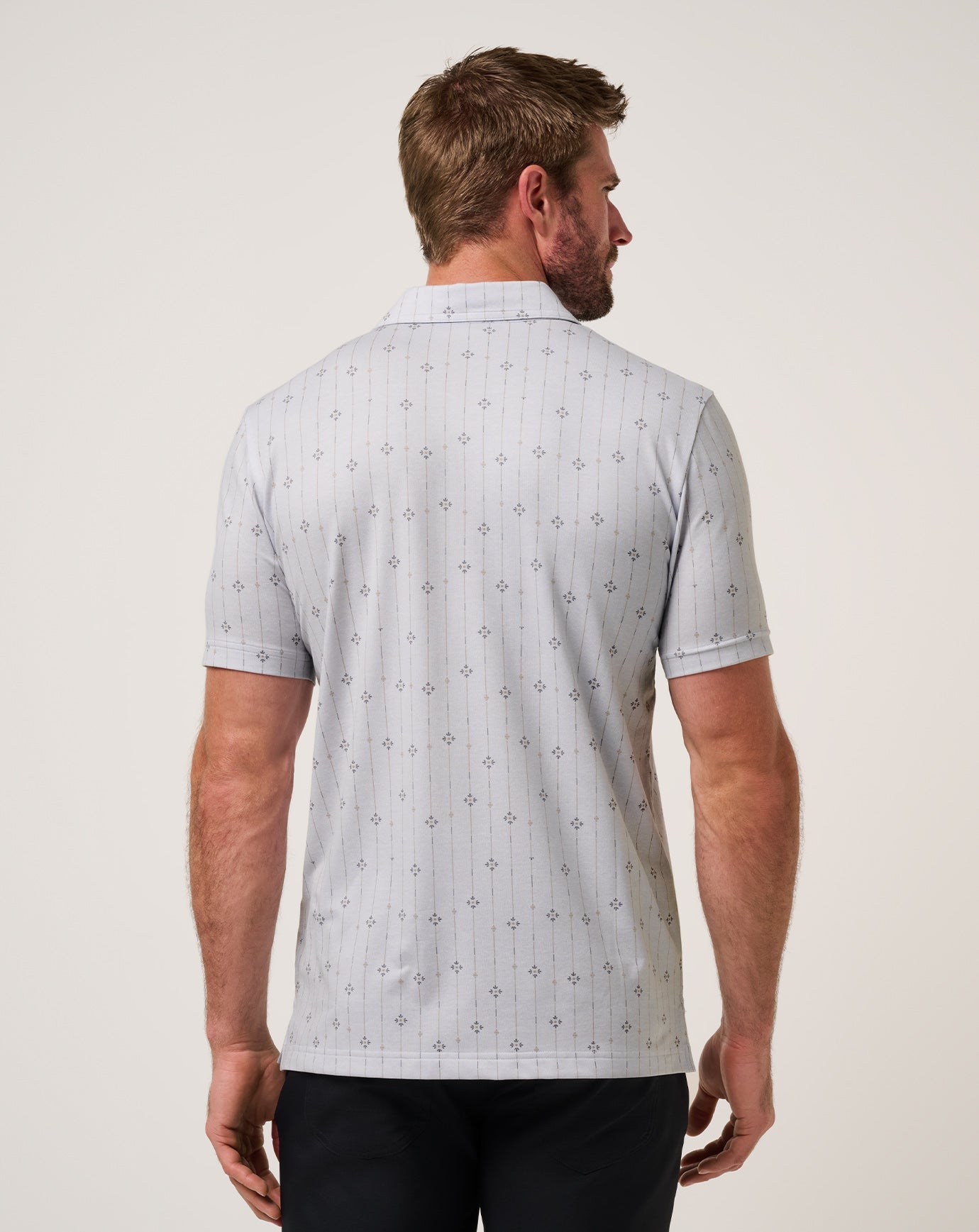 Travis Mathew Online Featherweight Deco Polo Men