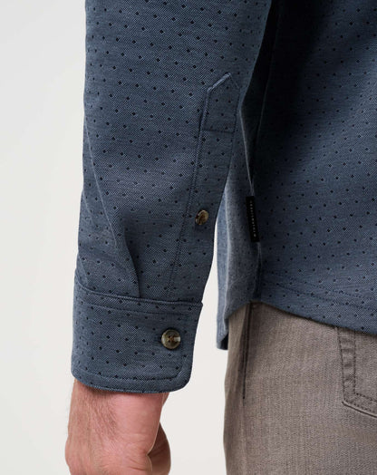 Travis Mathew Sale Handsome Town Long Sleeve Polo Men