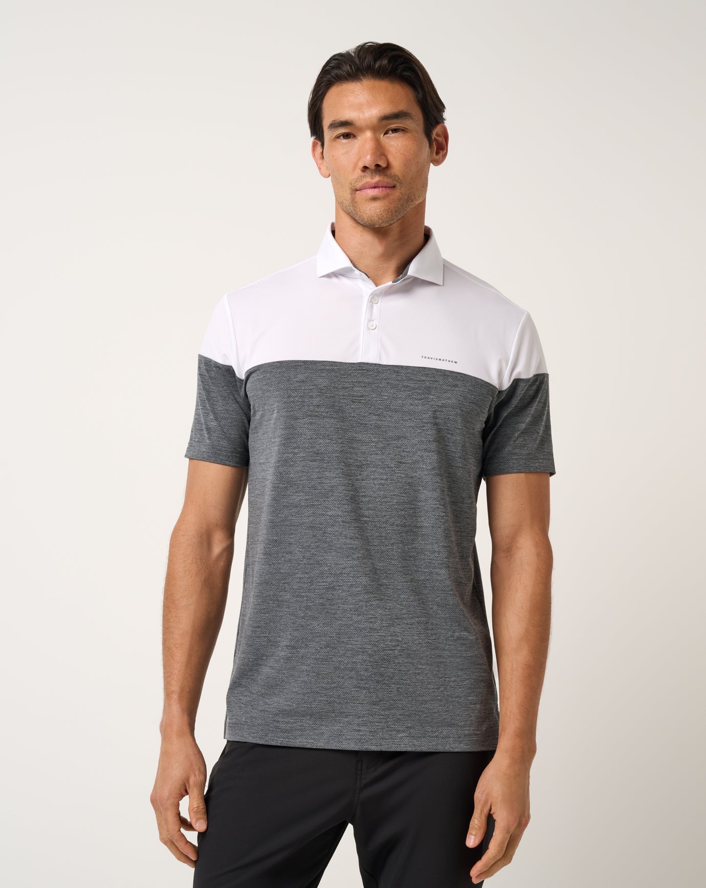Travis Mathew Discount Heater Pro Color Block Polo Men|Golf