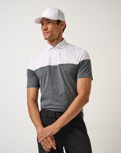 Travis Mathew Discount Heater Pro Color Block Polo Men|Golf