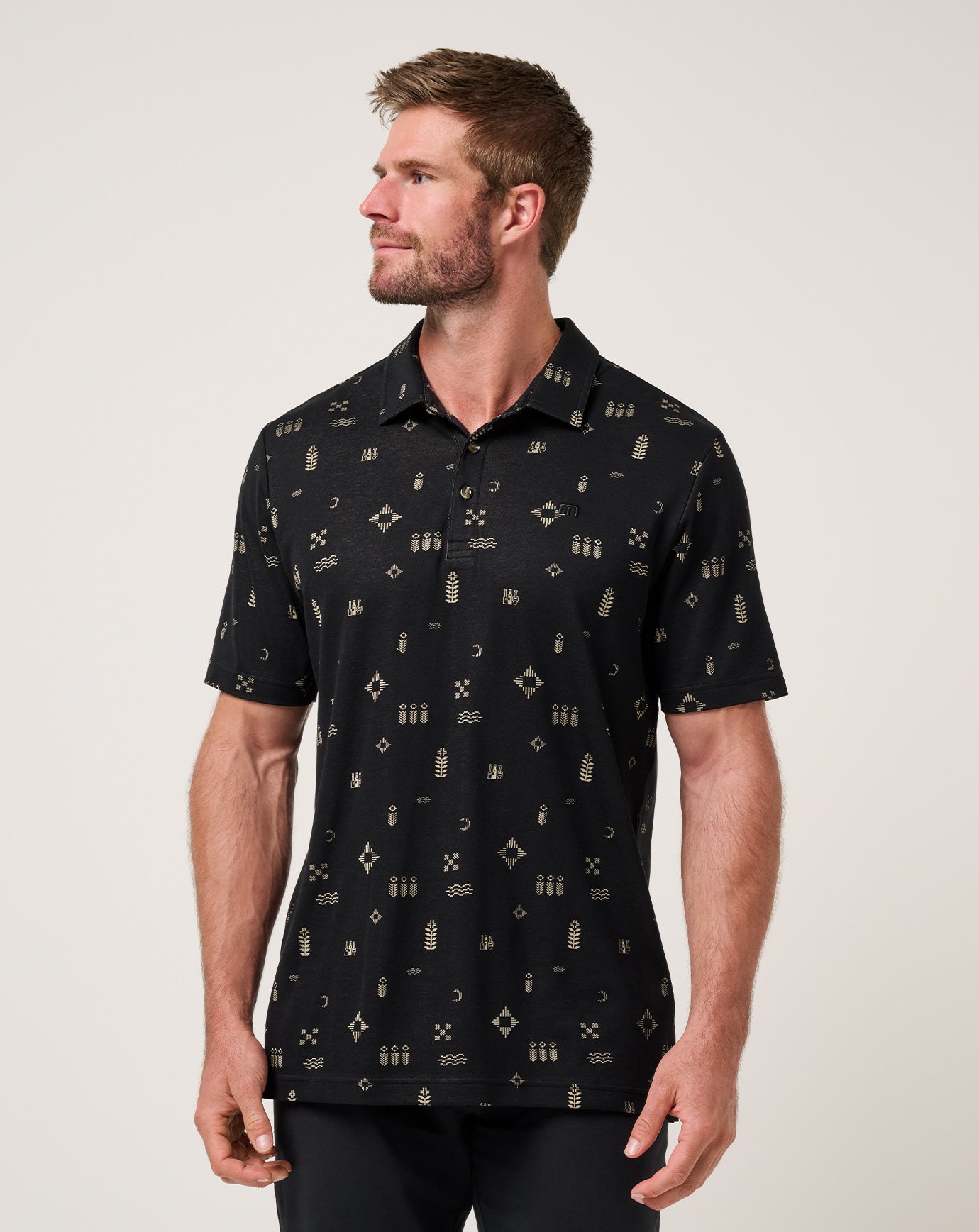 Travis Mathew US Weather Patterns Polo Men