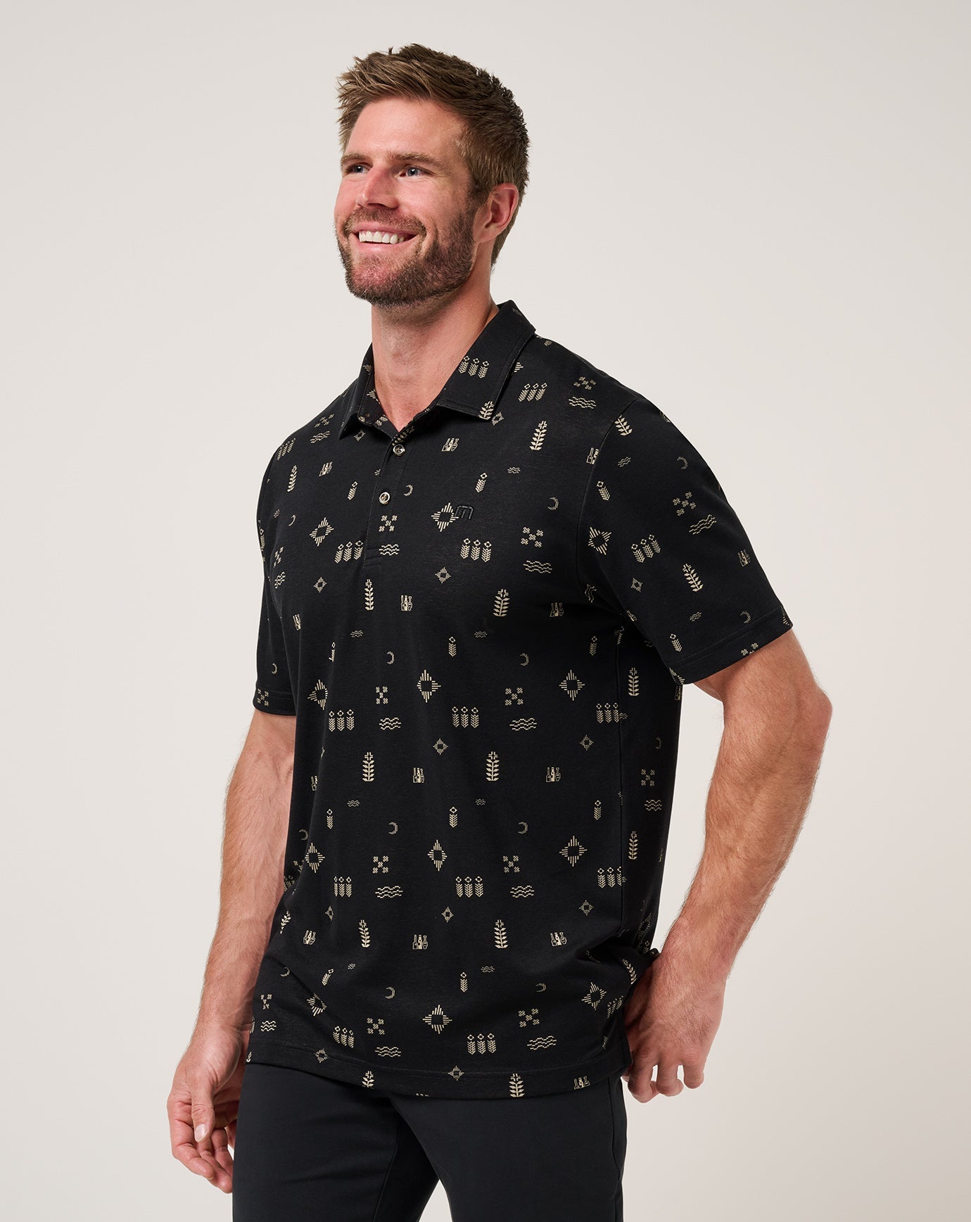 Travis Mathew US Weather Patterns Polo Men