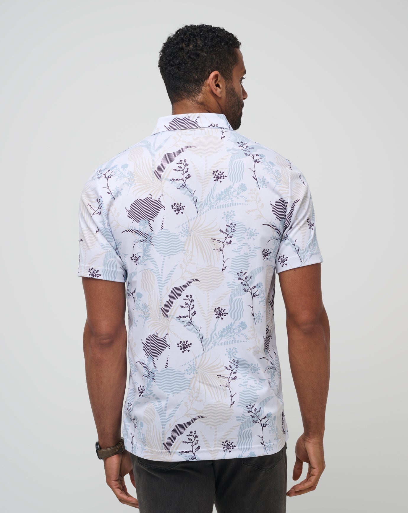 Travis Mathew Online Tropical Fusion Polo Men