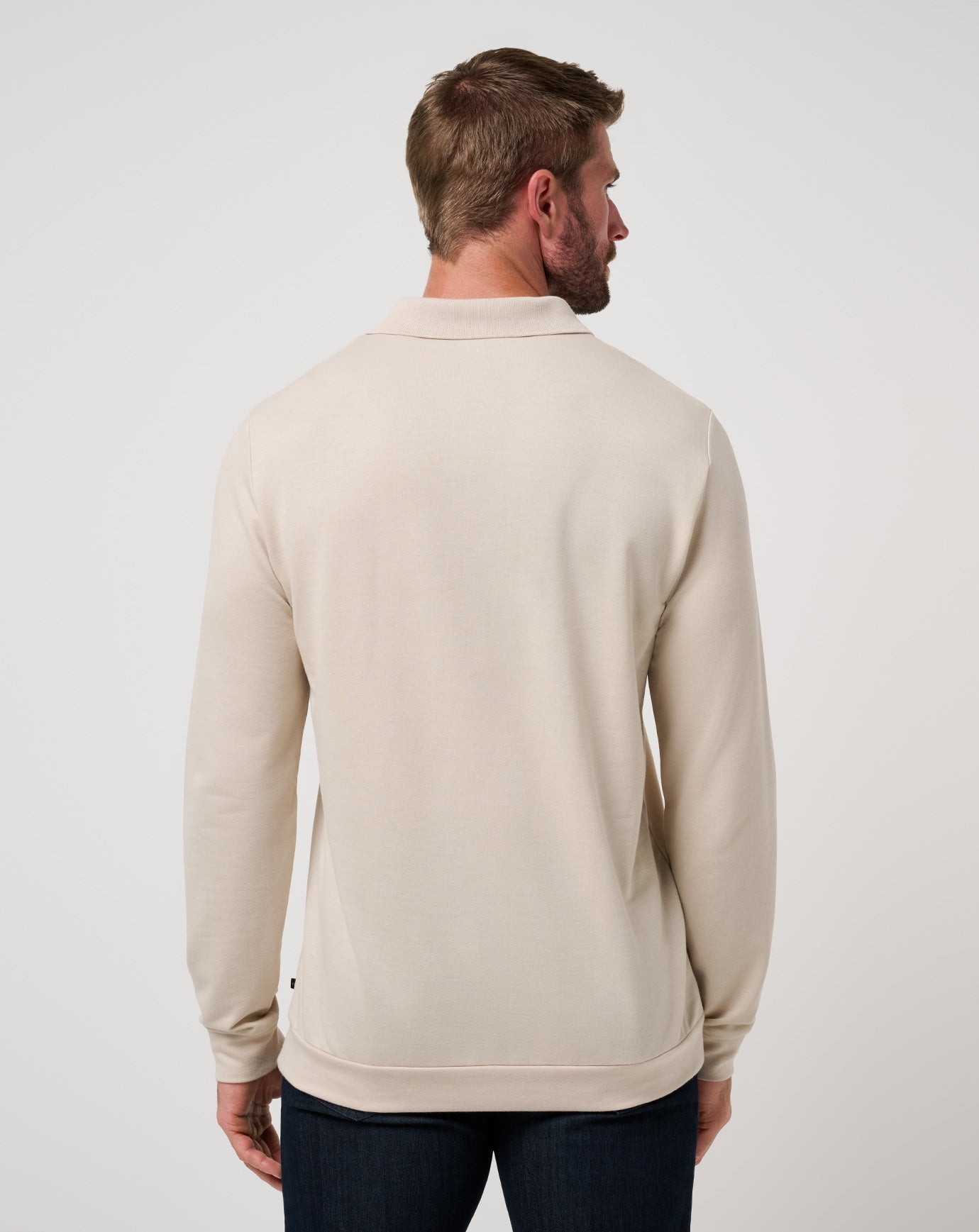Travis Mathew For Sale December First Long Sleeve Polo Men