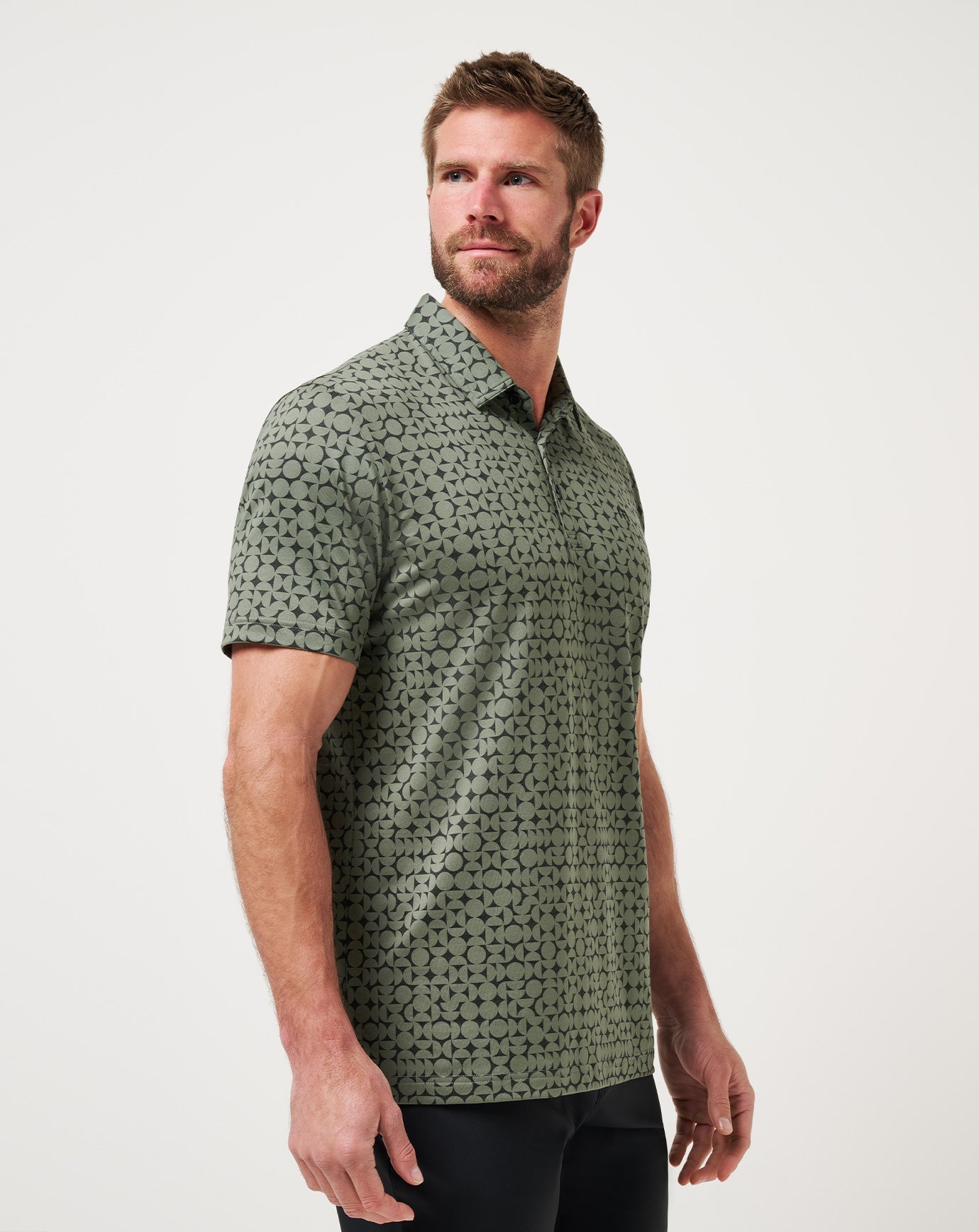 Travis Mathew US Featherweight Caves Polo Men|Golf