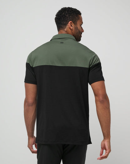 Travis Mathew Online Heater Pro Color Block Polo Men|Golf