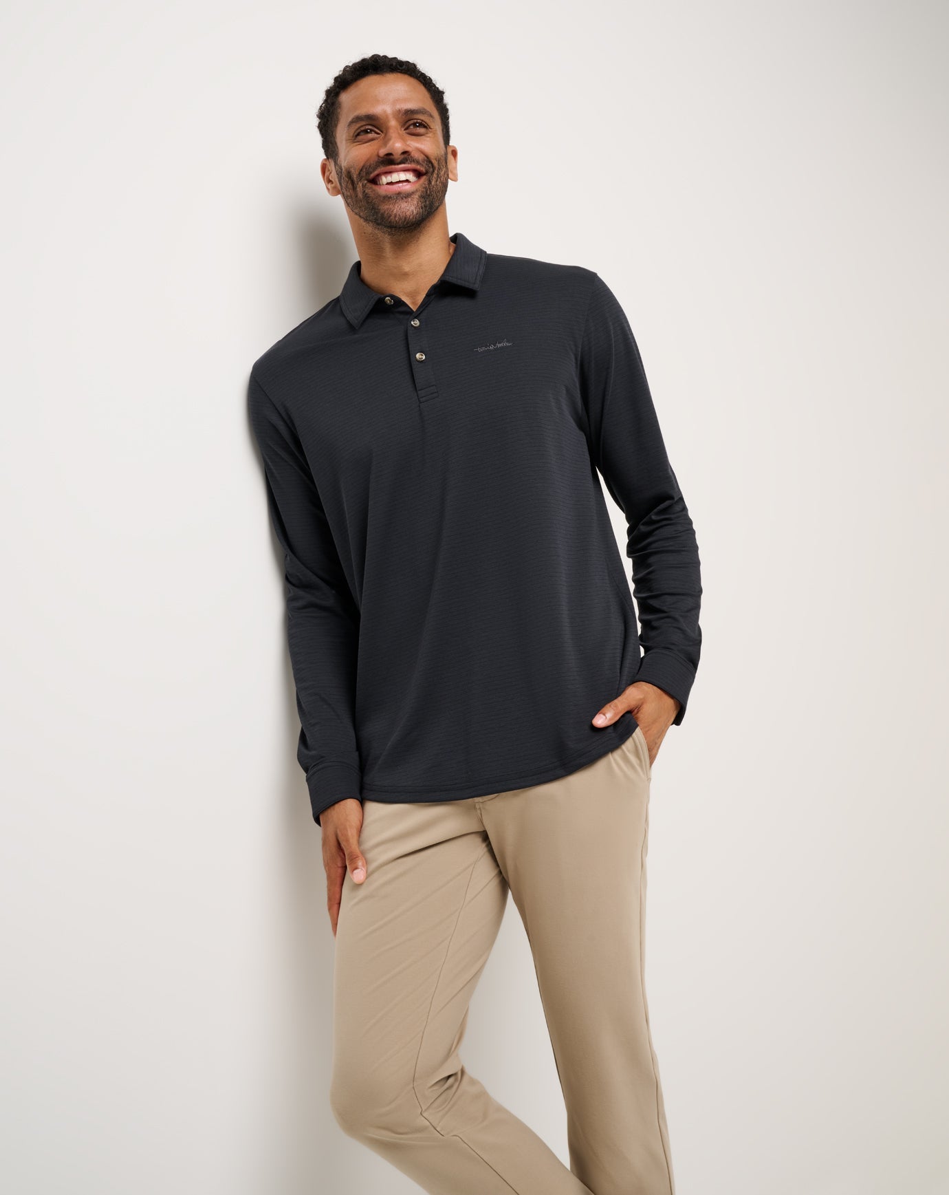 Travis Mathew Sale The Zinna 2.0 Long Sleeve Polo Men