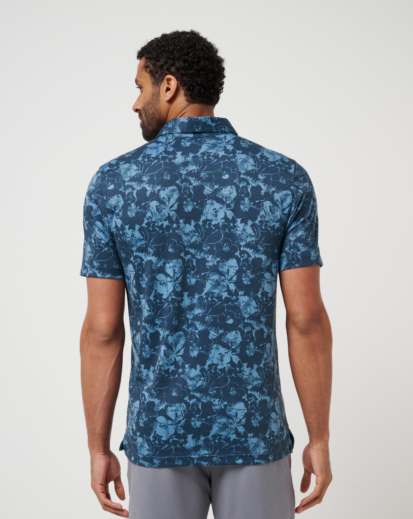 Travis Mathew Online Featherweight Poolside Paradise Polo Men|Golf