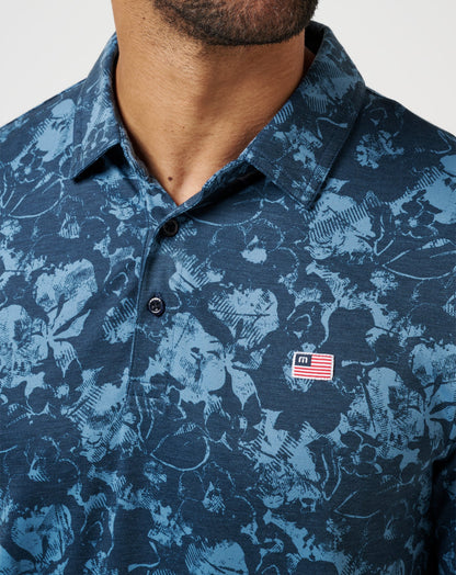 Travis Mathew Online Featherweight Poolside Paradise Polo Men|Golf