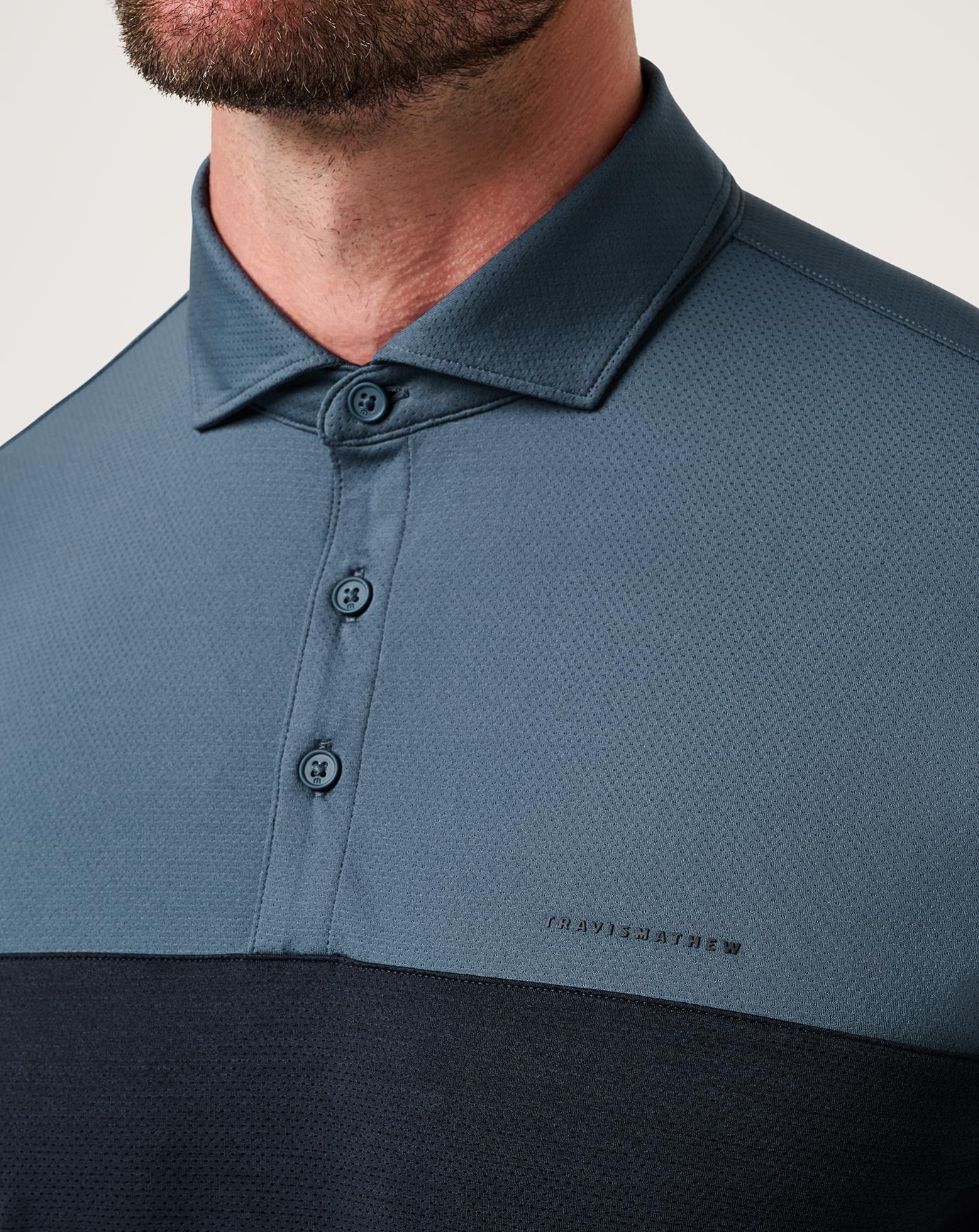 Travis Mathew Outlets Heater Pro Color Block Polo Men|Golf