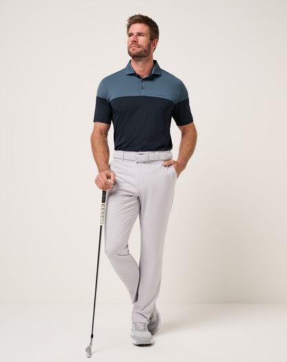 Travis Mathew Outlets Heater Pro Color Block Polo Men|Golf