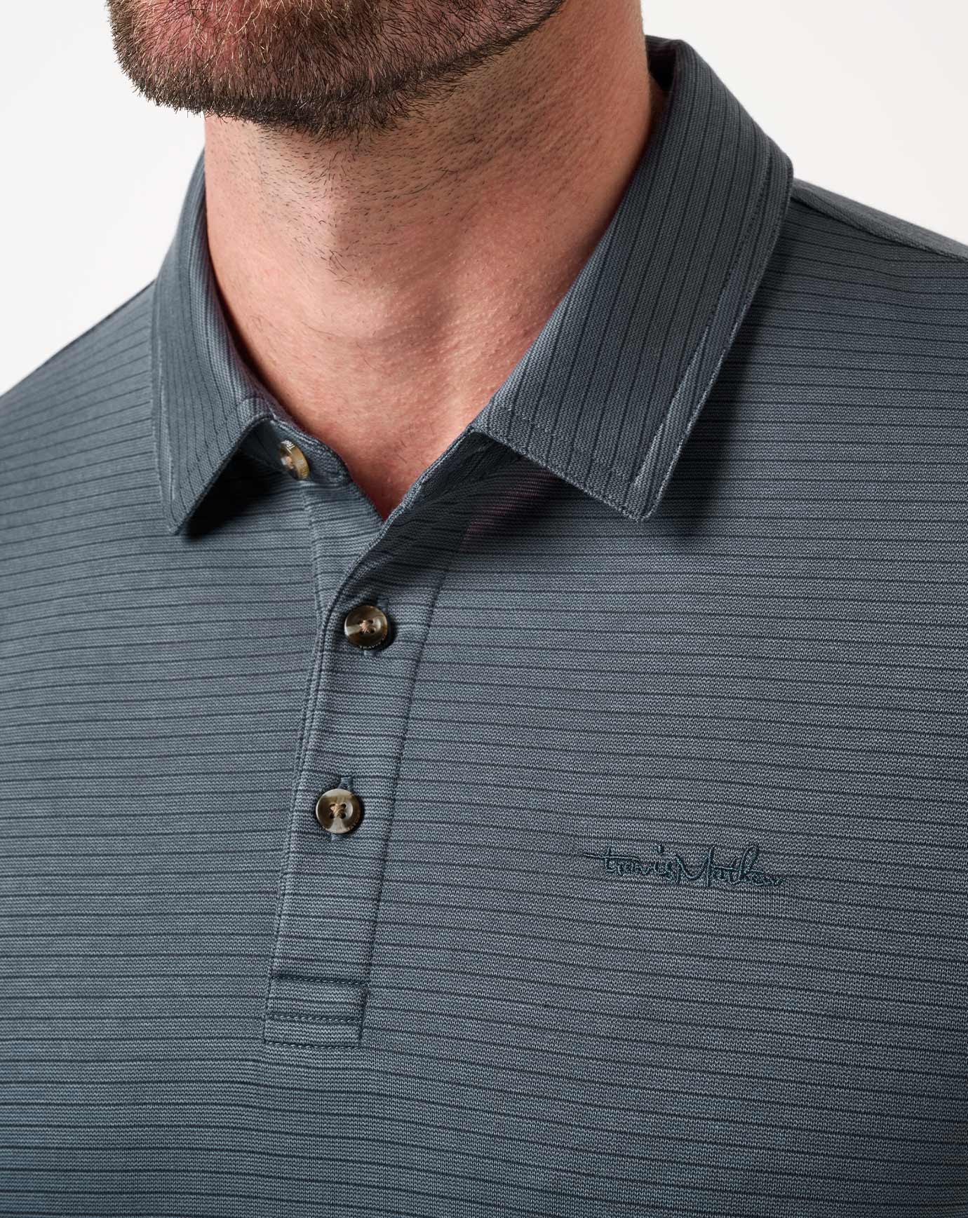 Travis Mathew For Sale The Zinna 2.0 Long Sleeve Polo Men