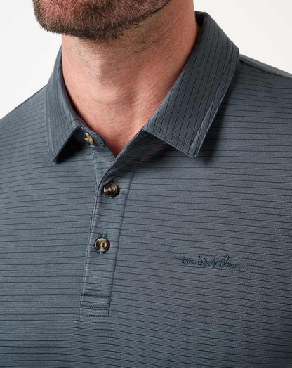 Travis Mathew For Sale The Zinna 2.0 Long Sleeve Polo Men