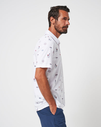Travis Mathew Online Neighborhood Party Polo Men