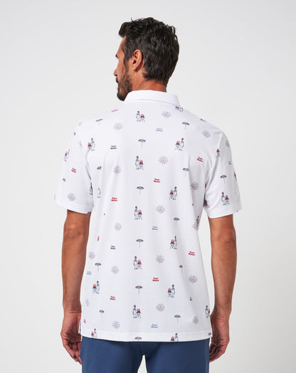 Travis Mathew Online Neighborhood Party Polo Men