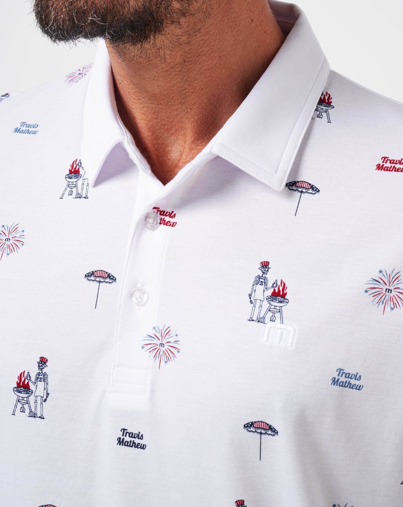 Travis Mathew Online Neighborhood Party Polo Men