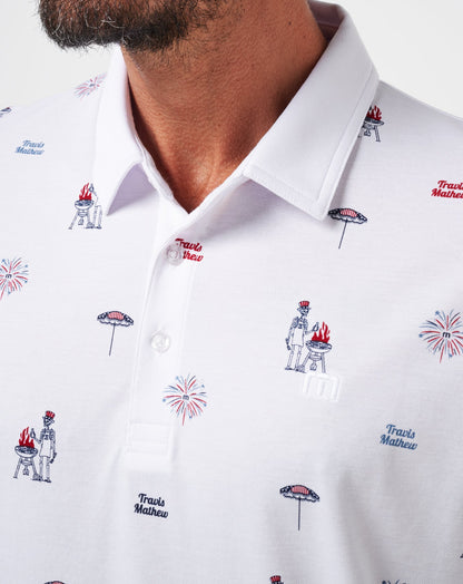 Travis Mathew Online Neighborhood Party Polo Men