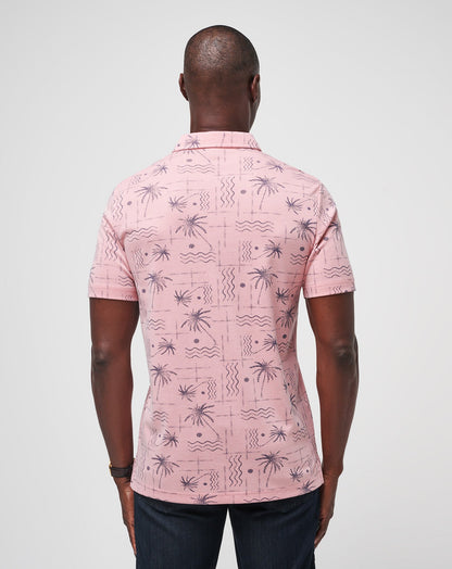 Travis Mathew Discount Coconut Palm Polo Men
