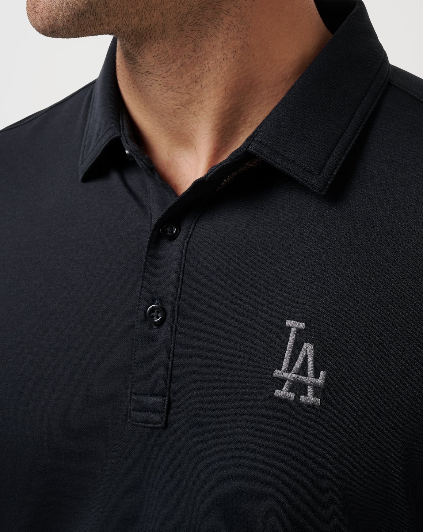 Travis Mathew Discount Los Angeles Dodgers Playoff Pitch Polo Men|Game Day|New